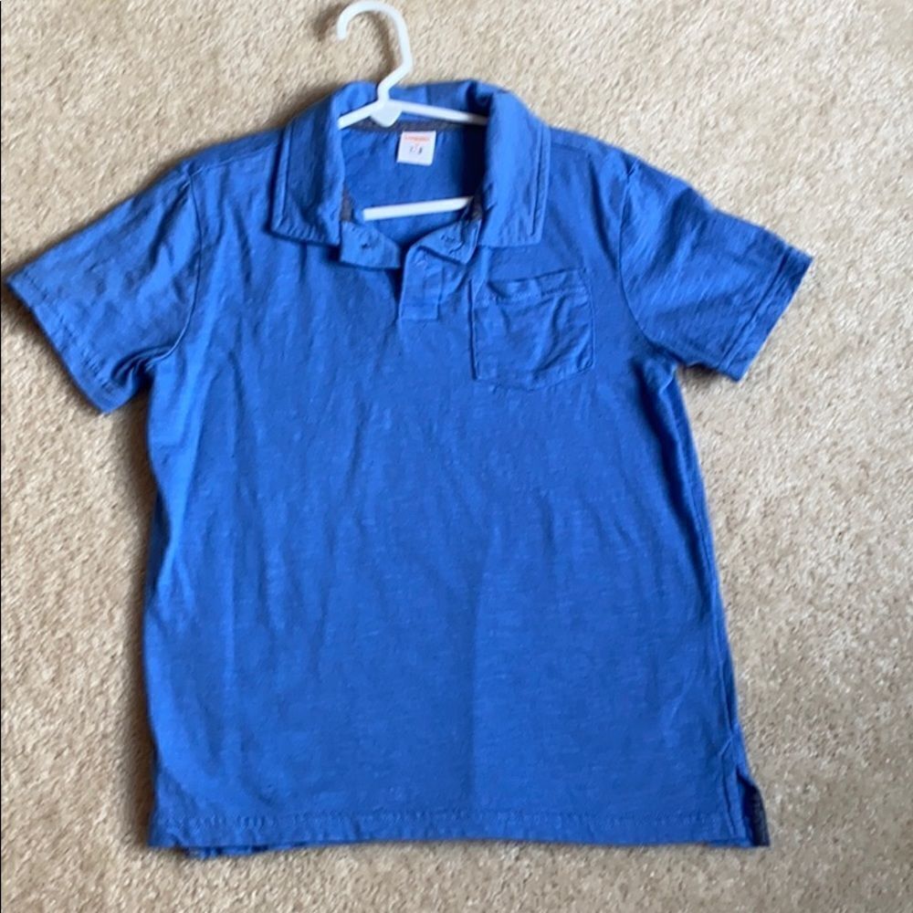 Gymboree size Medium blue polo